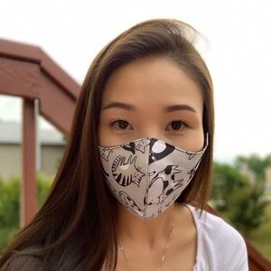 ✨20% off bundle of 2+✨ reversible fabric face mask